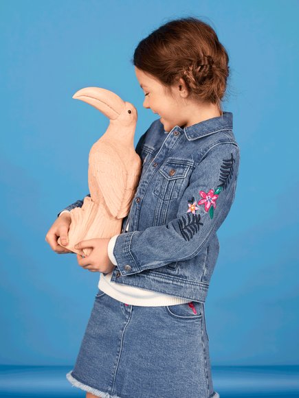 ΠΑΙΔΙΚΟ ΜΠΟΥΦΑΝ ΓΙΑ ΚΟΡΙΤΣΙΑ - ΤΖΙΝ Παιδικο Μπουφαν Για Κοριτσια - Τζιν