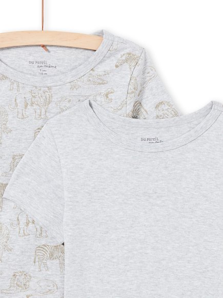 SET ΠΑΙΔΙΚΑ ΦΑΝΕΛΑΚΙΑ ΓΙΑ ΑΓΟΡΙΑ - ΕΚΡΟΥ Set Παιδικα Φανελακια Για Αγορια