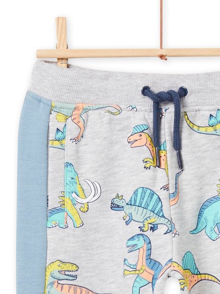 485912__5307159 Παιδικο Παντελονι Φορμας Για Αγορια - Ανοιχτο Γκρι