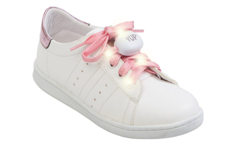 SNEAKER ΜΕ ΦΩΤΕΙΝΑ ΚΟΡΔΟΝΙΑ LED WHITE