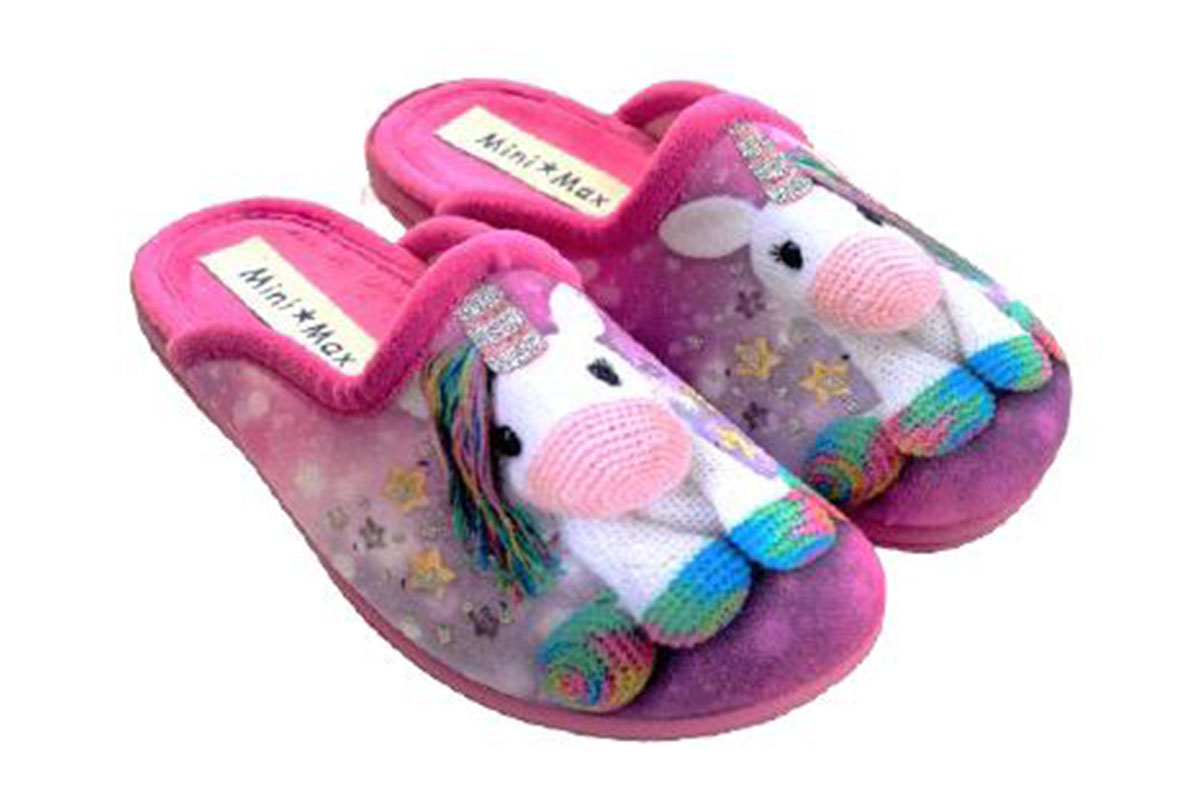 ΠΑΙΔΙΚΕΣ ΠΑΝΤΟΦΛΕΣ MINI MAX TOY UNICORN FUCHSIA ΠΑΙΔΙΚΕΣ ΠΑΝΤΟΦΛΕΣ MINI MAX TOY UNICORN FUCHSIA