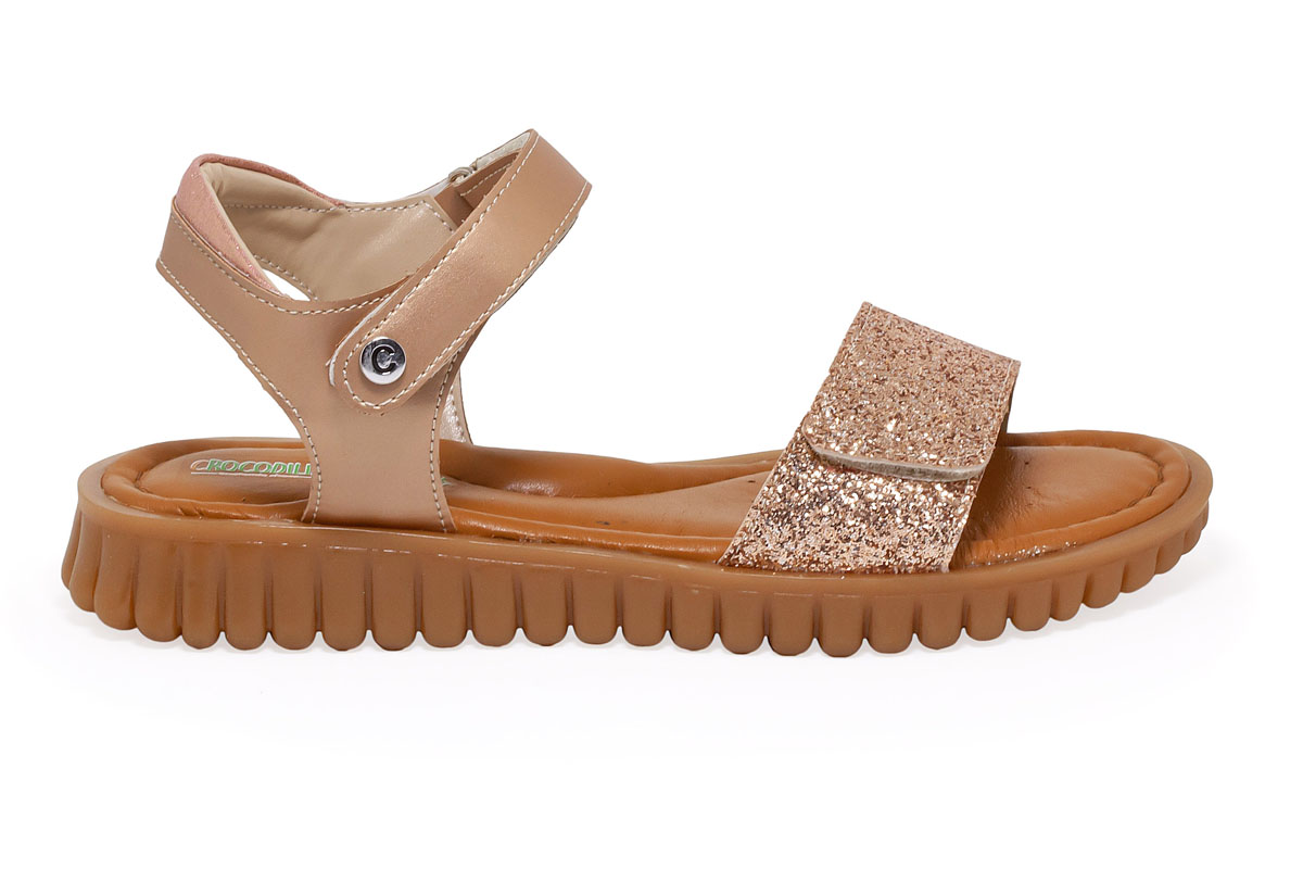ΠΑΙΔΙΚΑ ΠΕΔΙΛΑ ΑΝΑΤΟΜΙΚΑ CROCODINO GLITTER PERFECT GOLD ΠΑΙΔΙΚΑ ΠΕΔΙΛΑ ΑΝΑΤΟΜΙΚΑ CROCODINO GLITTER PERFECT GOLD