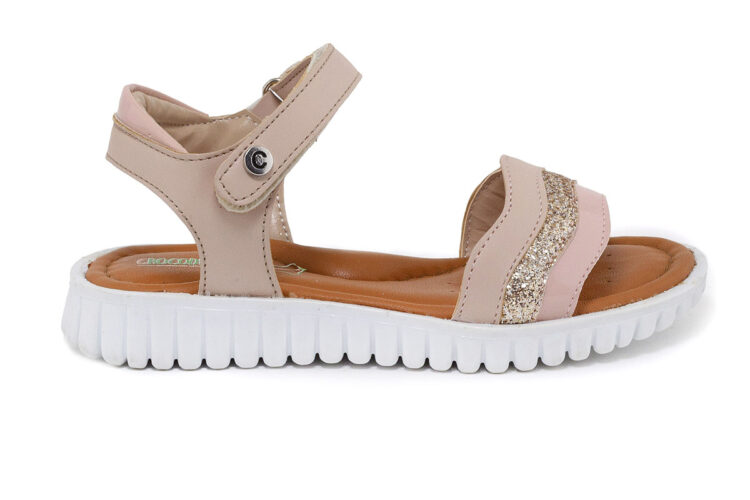 ΠΑΙΔΙΚΑ ΠΕΔΙΛΑ ΑΝΑΤΟΜΙΚΑ ΚΥΜΑΤΑ GLITTER BEIGE