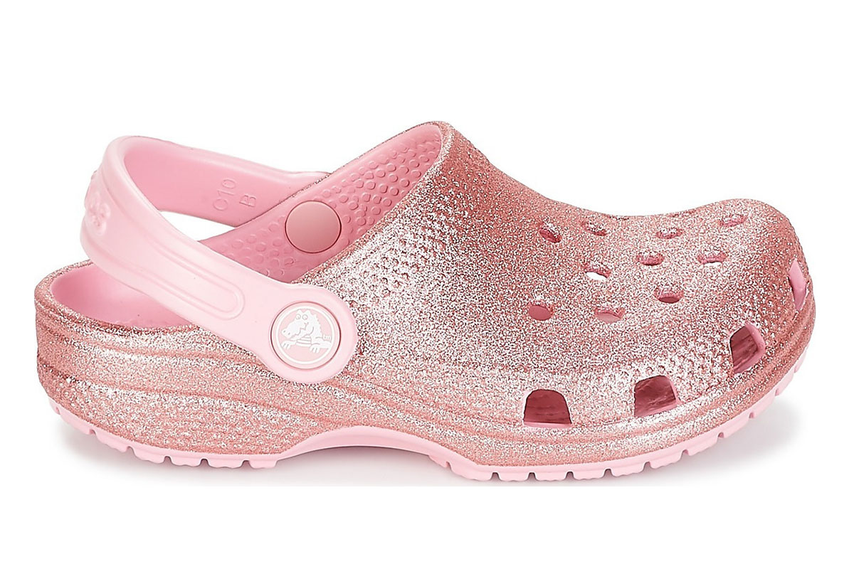 ΠΑΙΔΙΚΑ ΣΑΜΠΟ CROCS CLOG K PINK GLITTER PINK ΠΑΙΔΙΚΑ ΣΑΜΠΟ CROCS CLOG K PINK GLITTER PINK