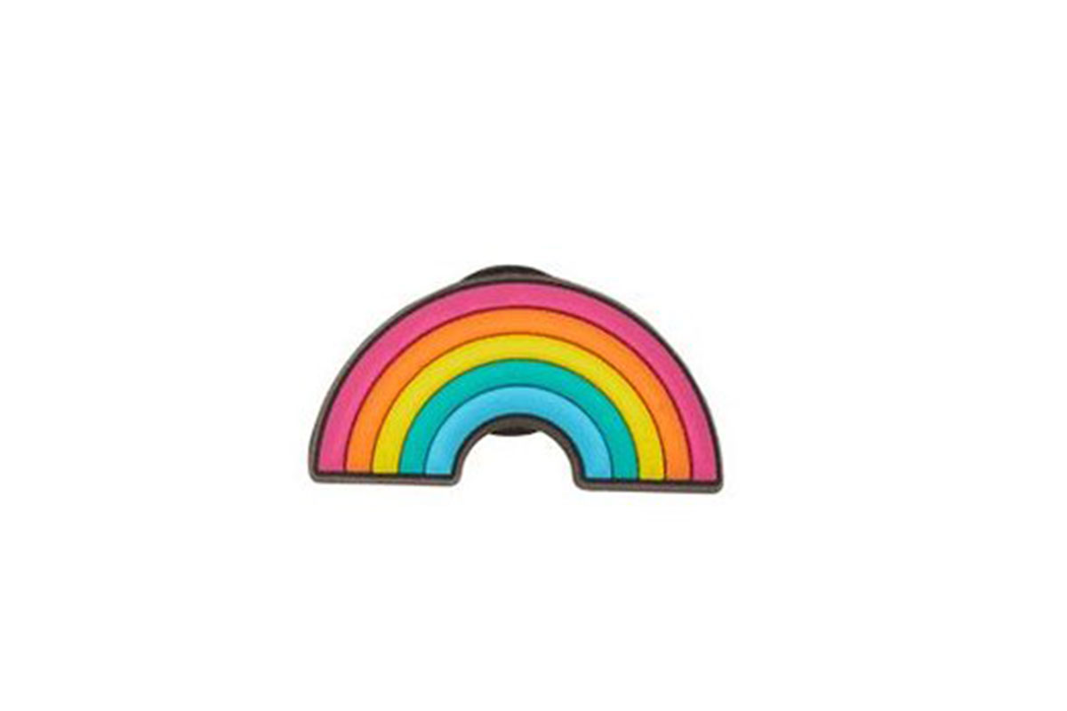 CROCS PIN RAINBOW MULTICOLOR CROCS PIN RAINBOW MULTICOLOR