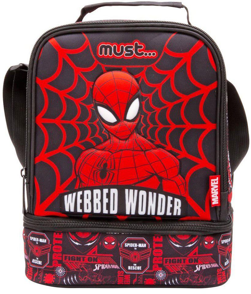 Παιδικο Τσαντακι Φαγητου Ισοθερμικο Spiderman Webbed Wonder Παιδικο Τσαντακι Φαγητου Ισοθερμικο Spiderman Webbed Wonder