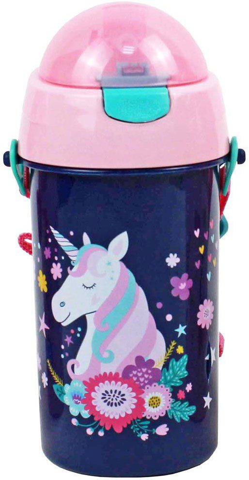 Παγουρι Νηπιου Πλαστικο Με Καλαμακι 500ml Unicorn Παγουρι Νηπιου Πλαστικο Με Καλαμακι 500ml Unicorn