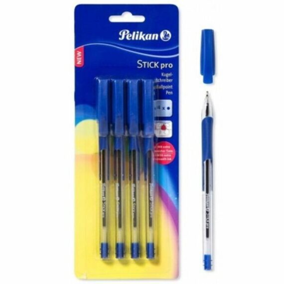 Pelikan Στυλό Pro Stick K91 Μπλε-4Τμχ