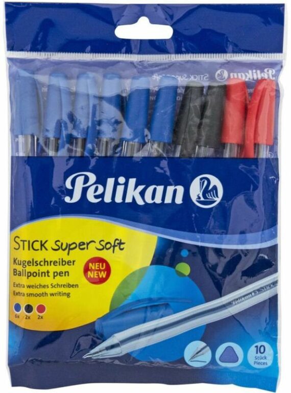 Pelikan Στυλό Stick K86 6+4Τμχ