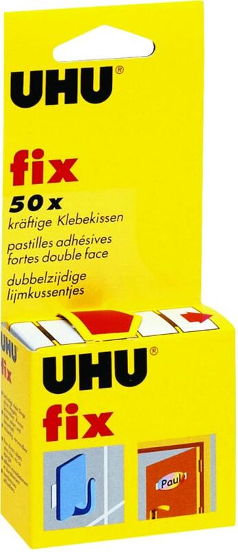 UHU Fix-Αυτοκόλλητα Διπλής Όψης