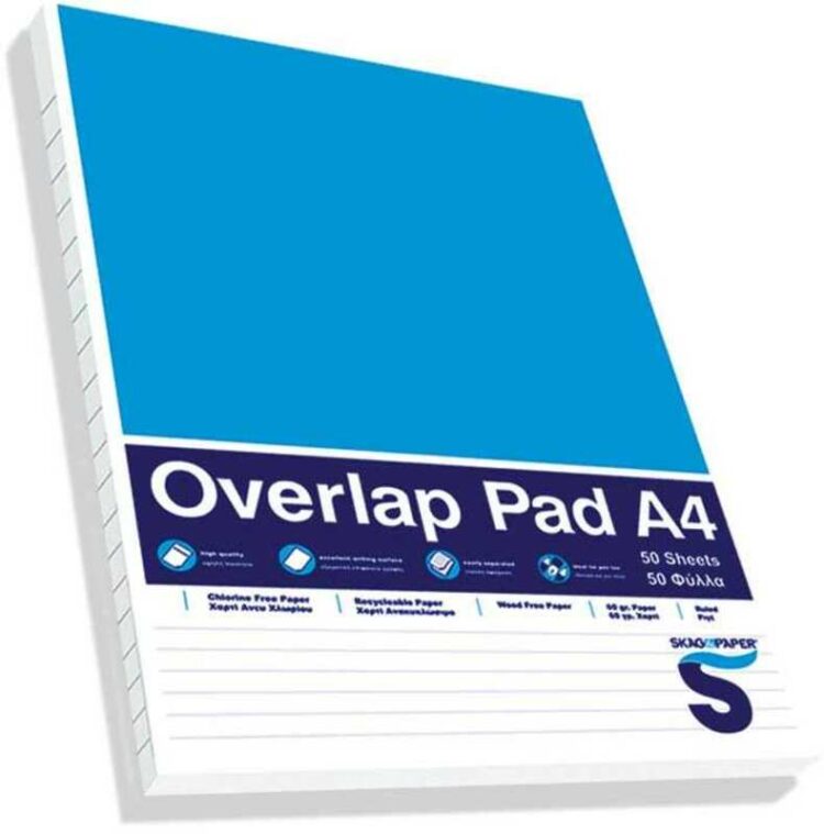 Skag Overlap Μπλοκ Ριγέ 50 Φύλλων - 1Τμχ