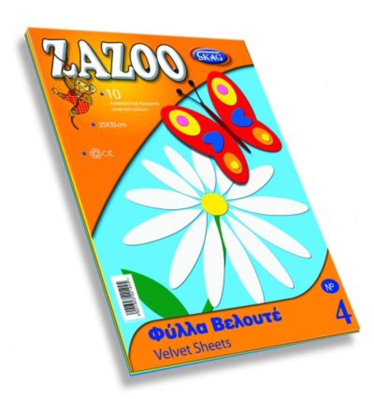 Skag Zazoo Μπλοκ Βελουτέ 25x35 Skag Zazoo Μπλοκ Βελουτέ 25x35