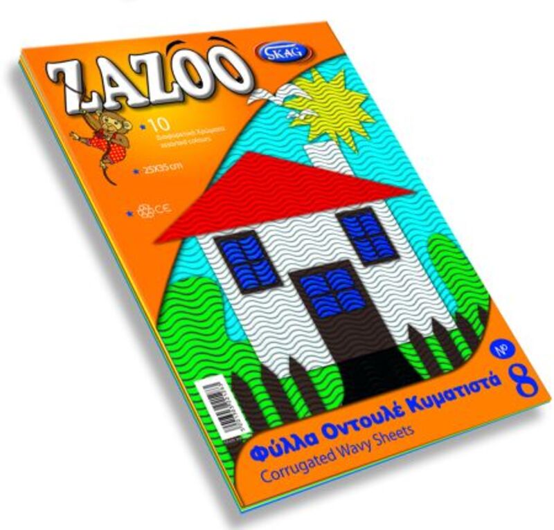 Skag Zazoo Μπλοκ Οντουλέ Κυματιστό 25x35 Skag Zazoo Μπλοκ Οντουλέ Κυματιστό 25x35