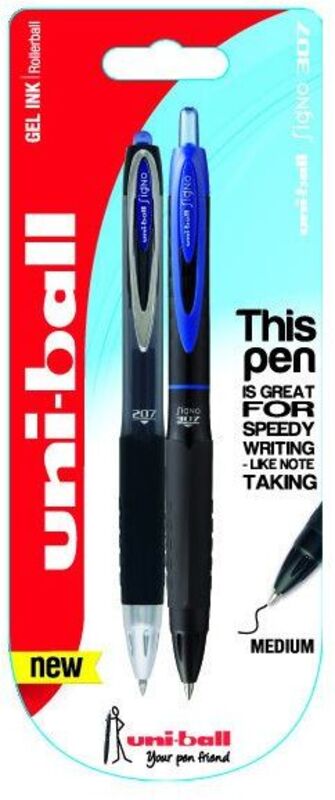 Uni-Ball Στυλό Rollerball Gel UMN-307 & 207 0.7mm-2Τμχ Uni-Ball Στυλό Rollerball Gel UMN-307 & 207 0.7mm-2Τμχ