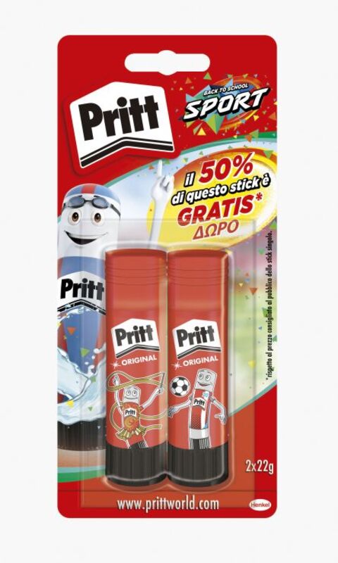 Pritt Κόλλα Stick 2x22gr