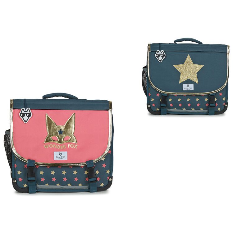 Σάκα Pol Fox WONDER FOX GLITTER 38 CM REVERSIBLE