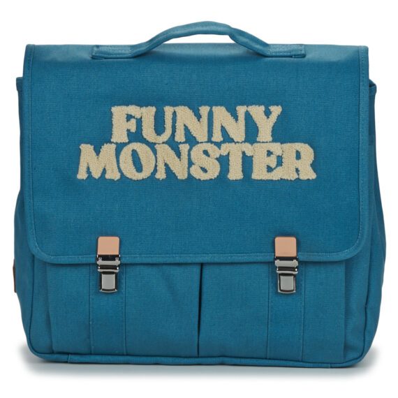 Σάκα Jojo Factory CARTABLE UNIE BLUE FUNNY MONSTER