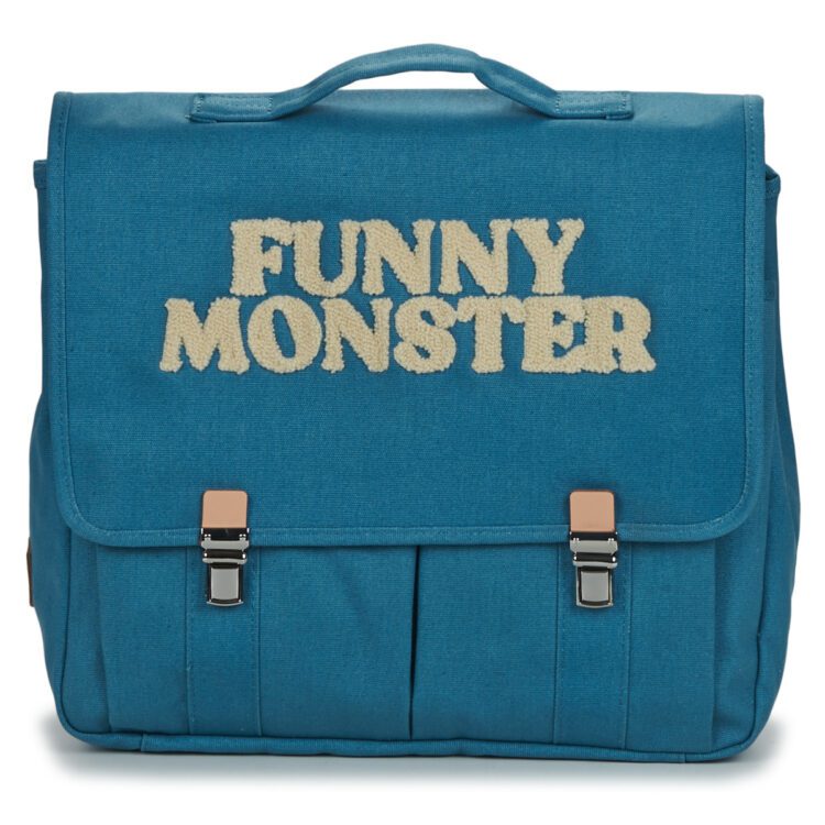 Σάκα Jojo Factory CARTABLE UNIE BLUE FUNNY MONSTER