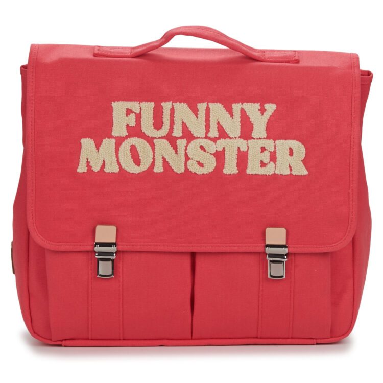 Σάκα Jojo Factory CARTABLE UNIE PINK FUNNY MONSTER