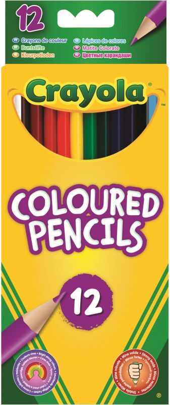 Crayola Coloured Ξυλομπογιές 12Τμχ