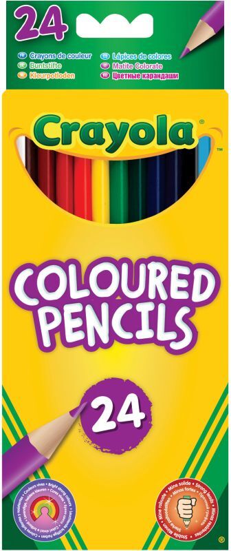 Crayola Coloured Ξυλομπογιές 24Τμχ