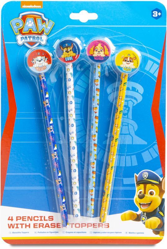 RMS Paw Patrol Σετ Pencils & Toppers