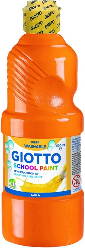 Giotto Τέμπερα Πορτοκαλί 500ml
