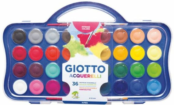 Giotto Νερομπογιά 36 Χρώματα