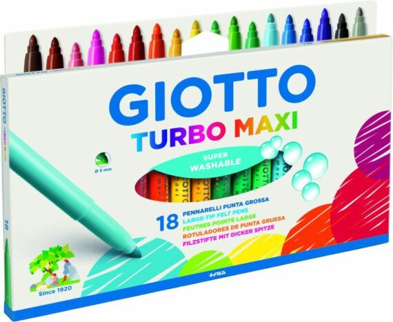 Giotto 18 Μαρκαδόροι Turbo Maxi