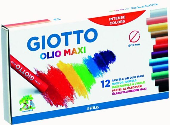 Giotto 12 Λαδοπαστέλ Olio 7cm