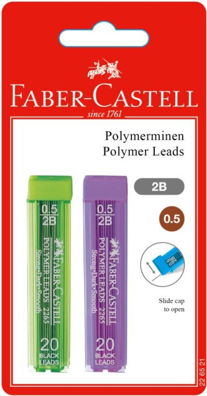 Faber Castell Μύτες Μηχανικού Μολυβιού 0.5mm