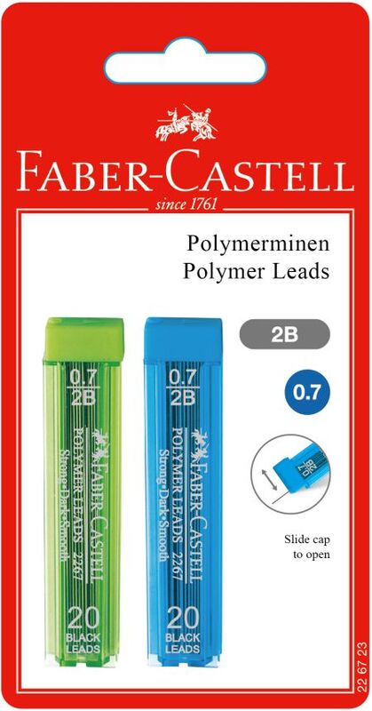 Faber Castell Μύτες Μηχανικού Μολυβιού 0.7mm