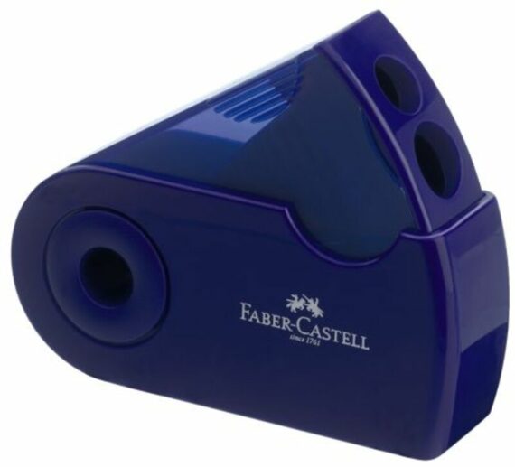 Faber Castell Ξύστρα Sleeve Διπλή Φούξια/Μπλε-1Τμχ