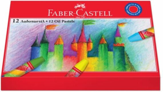 Faber Castell Λαδοπαστέλ 12Τμχ