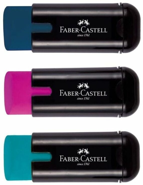 Faber Castell Γόμα-Ξύστρα Combi 3 Σχέδια-1Τμχ