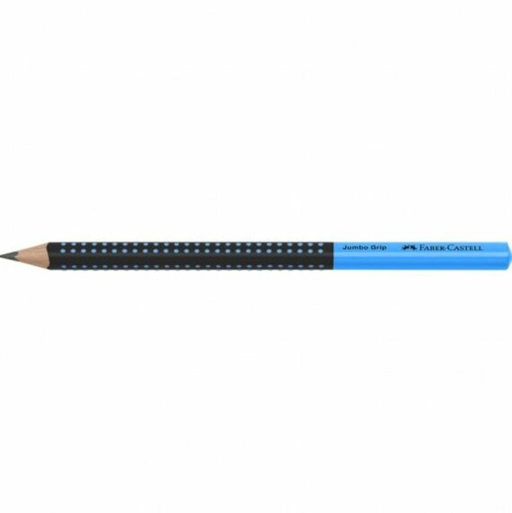 Faber Castell Μολύβι Jumbo Grip Δίχρωμο Μαύρο-Μπλε HB