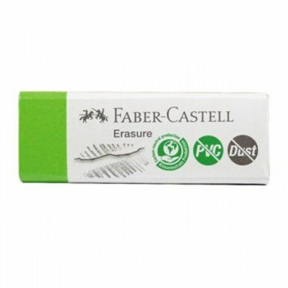 Faber Castel Γόμα Dust Free Μεγάλη Πράσινη Eco