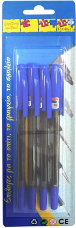 Στυλό W-028 1.0mm-4Τμχ