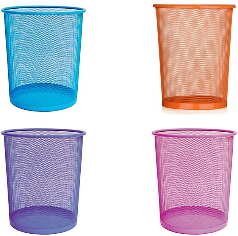 Κάδος Γραφείου Μεγάλος Συρμάτινος Fluo 4 Χρώματα-1Τμχ Κάδος Γραφείου Μεγάλος Συρμάτινος Fluo 4 Χρώματα-1Τμχ