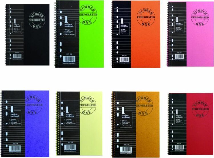 A&G Τετράδιο Number One Perforated Σπιράλ 17x25 3 Θεμάτων 120 Φύλλων-1Τμχ