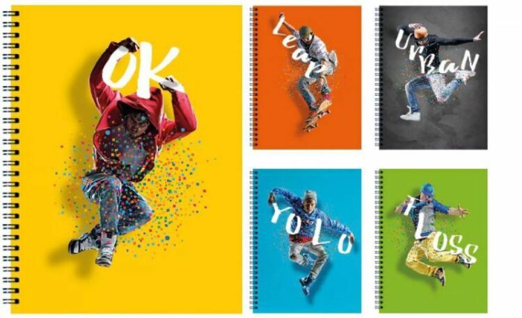 A&G Τετράδιο Boys Σπιράλ 17x25cm 3 Θεμάτων 90 Φύλλων 5 Σχέδια-1Τμχ