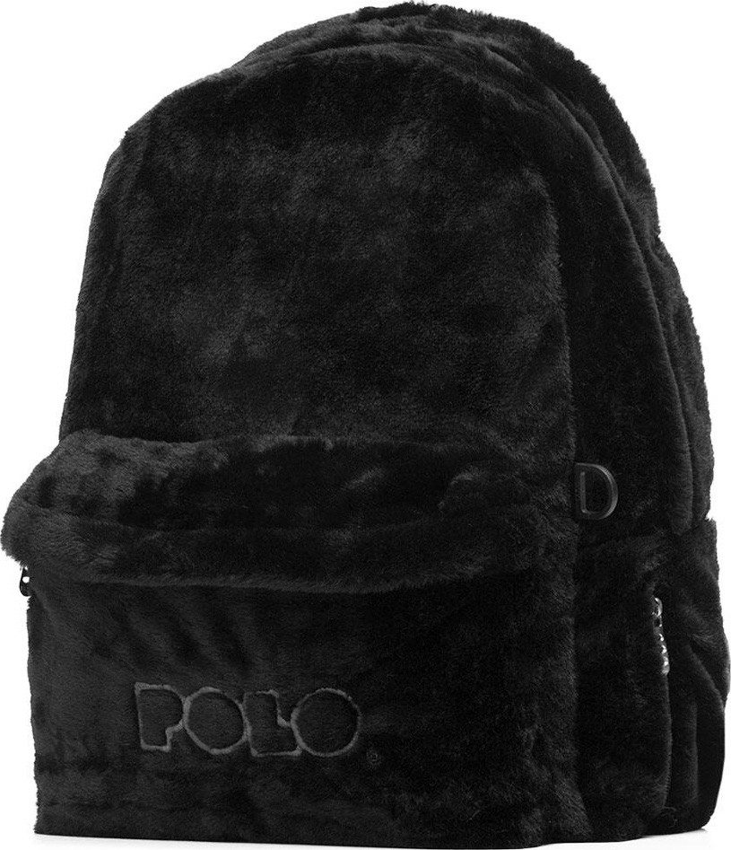 Polo Σακιδιο Mini Fur Μαυρο 2020 Polo Σακιδιο Mini Fur Μαυρο 2020