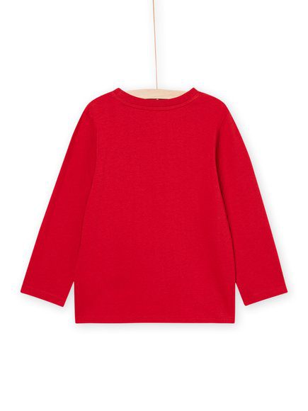 Παιδικη Κοκκινη Μακρυμανικη Μακο Μπλουζα Για Αγορια - Kokkino Παιδικη Κοκκινη Μακρυμανικη Μακο Μπλουζα Για Αγορια