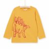 Παιδικη Μουσταρδι Μακρυμανικη Μακο Μπλουζα Για Αγορια - Κιτρινο