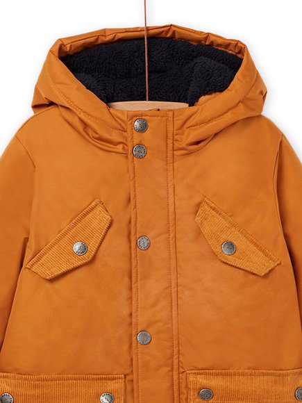 Παιδικο Καφε Μπουφαν Με Κουκουλα Για Αγορια - Καφε Παιδικο Καφε Μπουφαν Με Κουκουλα Για Αγορια