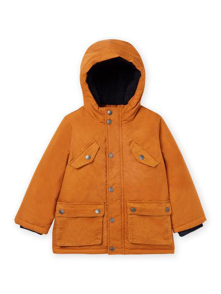 Παιδικο Καφε Μπουφαν Με Κουκουλα Για Αγορια - Καφε Παιδικο Καφε Μπουφαν Με Κουκουλα Για Αγορια