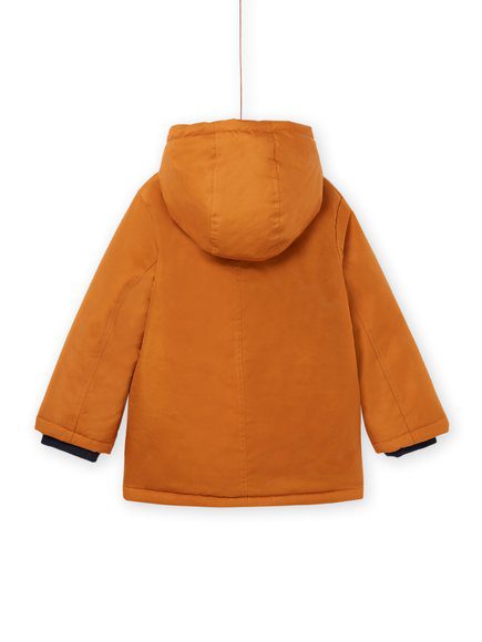 Παιδικο Καφε Μπουφαν Με Κουκουλα Για Αγορια - Καφε Παιδικο Καφε Μπουφαν Με Κουκουλα Για Αγορια