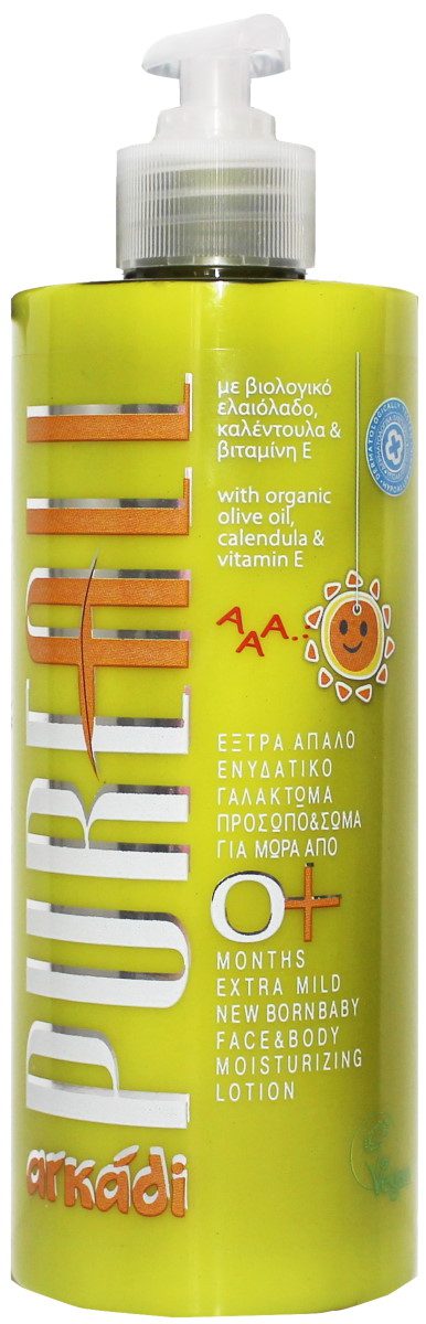 Αρκάδι Pure All Βρεφικό Γαλάκτωμα για Σώμα & Πρόσωπο με Καλέντουλα 360ml