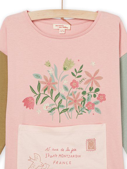 Παιδικη Ροζ Μακρυμανικη Μακο Μπλουζα Για Κοριτσια - Ροζ Παιδικη Ροζ Μακρυμανικη Μακο Μπλουζα Για Κοριτσια