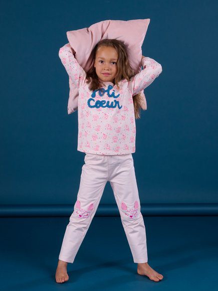 Παιδικη Μπεζ Πιτζαμα Για Κοριτσια - Μπεζ Παιδικη Μπεζ Πιτζαμα Για Κοριτσια - Μπεζ